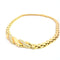 Collier Collier queue de renard en or 18 carats avec diamants 58 Facettes