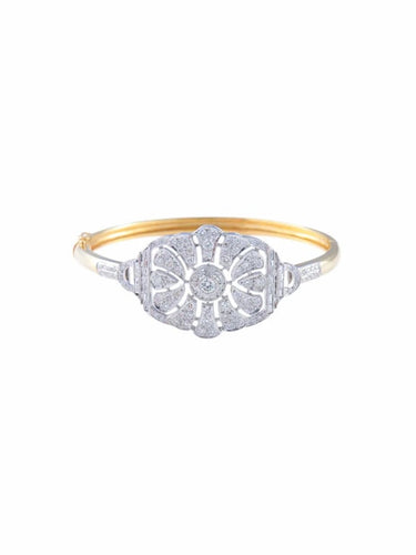 Bracelet Bracelet Jules en or bicolore 18K et diamants 58 Facettes