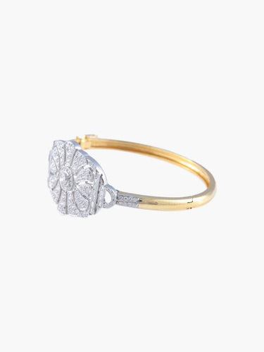 Bracelet Bracelet Jules en or bicolore 18K et diamants 58 Facettes