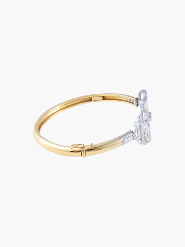 Bracelet Bracelet Jules en or bicolore 18K et diamants 58 Facettes