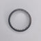 Bague 57 Alliance américaine en or blanc 750 sertie de diamants 58 Facettes