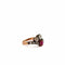 Bague 47 Bague ancienne - Rubis et diamants en or jaune 18 ct et platine 58 Facettes 21008368