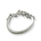 Bague 53 Bague multi-tailles en or blanc 18 carats et diamants 1,46 ct 58 Facettes