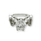 Bague 54 Trio d'Infinité - Bague interchangeable en or blanc avec diamants, rubis et saphirs 58 Facettes