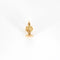 Bracelet Sceau-cachet ancien ajouré en or jaune 18 carats 58 Facettes