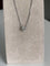 Collier Collier solitaire en or gris et diamant taille ancienne 1,90 carat 58 Facettes