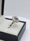 Bague 53 Bague marguerite fleur vintage en or 18k et platine sertie de diamants 58 Facettes