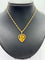 Collier Peynet - Pendentif cœur et chaîne en or 18K 58 Facettes
