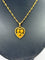 Collier Peynet - Pendentif cœur et chaîne en or 18K 58 Facettes
