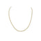 Collier Chaîne maille forçat 45,5 cm en or jaune 18k 58 Facettes 330091605