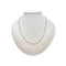 Collier Chaîne maille forçat 45,5 cm en or jaune 18k 58 Facettes 330091605