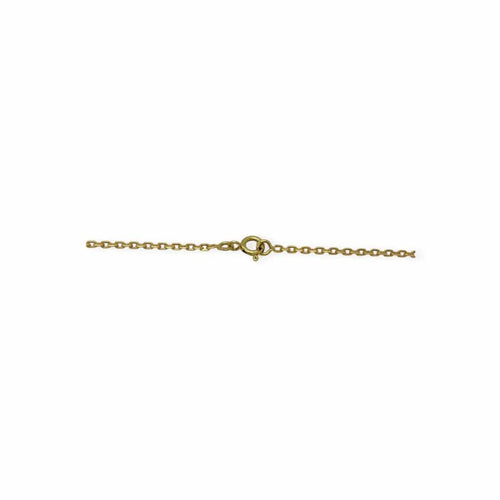 Collier Chaîne maille forçat 45,5 cm en or jaune 18k 58 Facettes 330091605