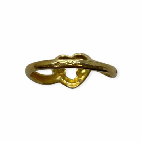 Bague 58 Bague cœur entrelacé en or jaune 18k et diamant 58 Facettes 330091922
