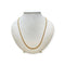 Collier Chaîne maille gourmette 62 cm en or jaune 750 58 Facettes 330089598