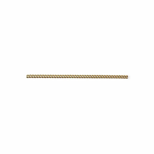 Collier Chaîne maille gourmette 62 cm en or jaune 750 58 Facettes 330089598