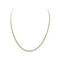 Collier Chaîne - Maille gourmette 48 cm en or jaune 14K 58 Facettes 330089596