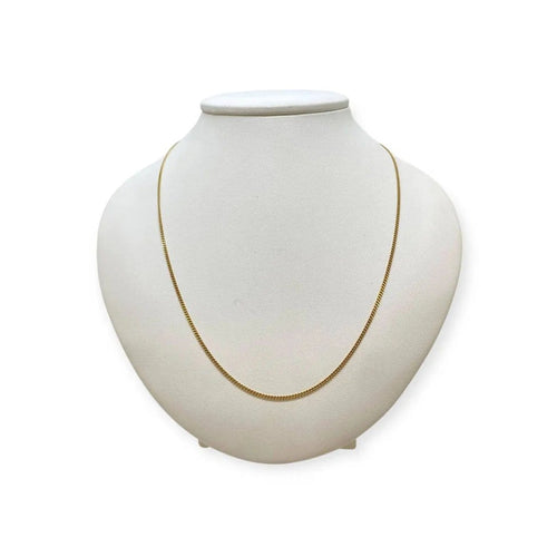 Collier Chaîne - Maille gourmette 48 cm en or jaune 14K 58 Facettes 330089596
