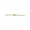Collier Chaîne - Maille gourmette 48 cm en or jaune 14K 58 Facettes 330089596
