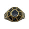 Bague 64 Chevalière - Bague en or jaune 14K et onyx 58 Facettes 330088992