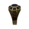 Bague 64 Chevalière - Bague en or jaune 14K et onyx 58 Facettes 330088992
