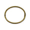 Bracelet Bracelet jonc ovale à ouverture en or jaune 750 58 Facettes 330089756