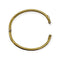 Bracelet Bracelet jonc ovale à ouverture en or jaune 750 58 Facettes 330089756