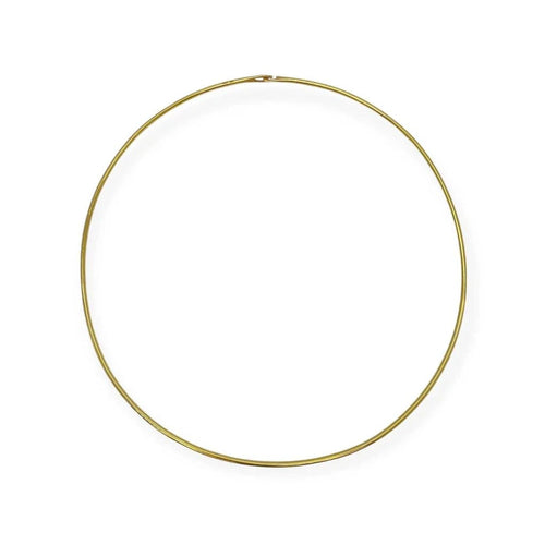 Collier Collier jonc en or jaune 18K 58 Facettes 330085038