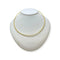 Collier Collier jonc en or jaune 18K 58 Facettes 330085038
