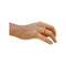 Bague 55 Bague en or jaune 18K avec topaze bleue ovale 58 Facettes 330081548