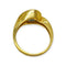 Bague 55 Bague en or jaune 18K avec topaze bleue ovale 58 Facettes 330081548