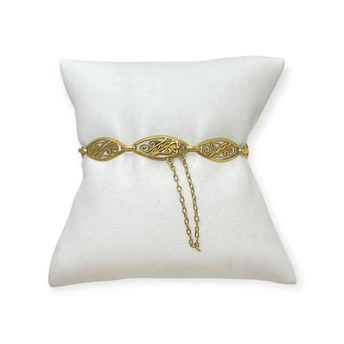Bracelet Bracelet filigrané en or jaune 18K 58 Facettes 330088174