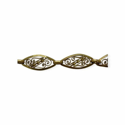 Bracelet Bracelet filigrané en or jaune 18K 58 Facettes 330088174