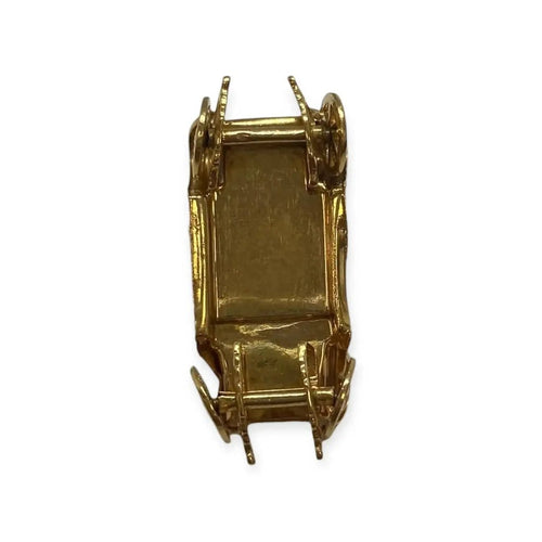 Pendentif Pendentif voiture vintage en or jaune 750 avec rubis 58 Facettes 330088743