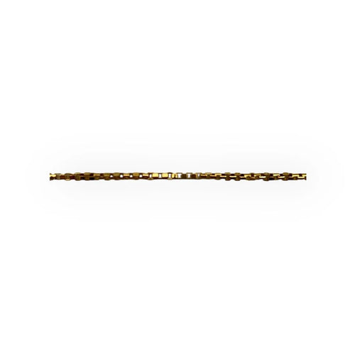 Collier Chaîne maille vénitienne 40 cm en or jaune 750 58 Facettes 149064869