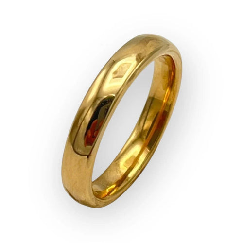 Bague 51 Alliance - Bague en or blanc 750 poli 58 Facettes 149065051