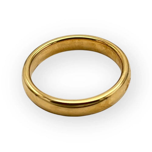 Bague 51 Alliance - Bague en or blanc 750 poli 58 Facettes 149065051