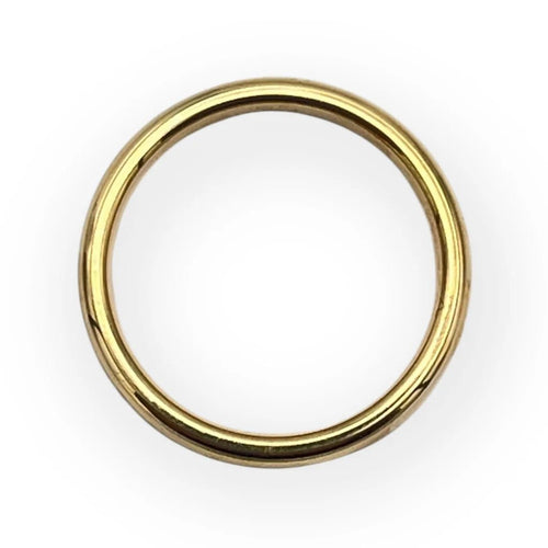 Bague 51 Alliance - Bague en or blanc 750 poli 58 Facettes 149065051