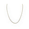 Collier Chaîne maille Figaro 50 cm en or jaune 18k (750) 58 Facettes 149065515