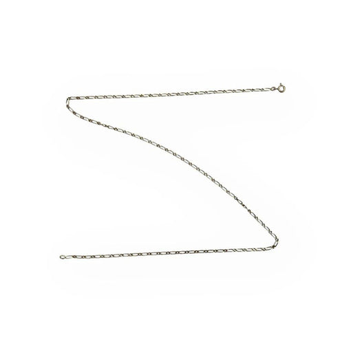 Collier Chaîne maille Figaro 50 cm en or jaune 18k (750) 58 Facettes 149065515