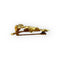 Broche Broche feuille vintage en or jaune 18k et diamant 58 Facettes 149063365