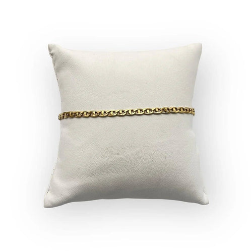 Bracelet Bracelet maille marine en or jaune 18K (750) 58 Facettes 149064868