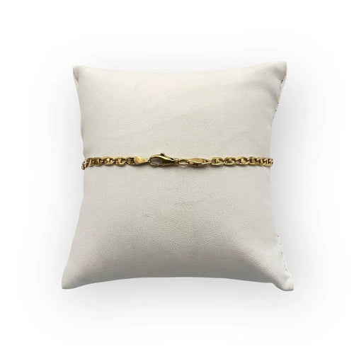 Bracelet Bracelet maille marine en or jaune 18K (750) 58 Facettes 149064868