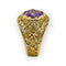 Bague 52 Bague en or jaune 18K avec améthyste ovale 58 Facettes 149061005