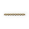 Collier Chaîne maille jaseron bombée en or jaune 18K, 62 cm 58 Facettes 149062581