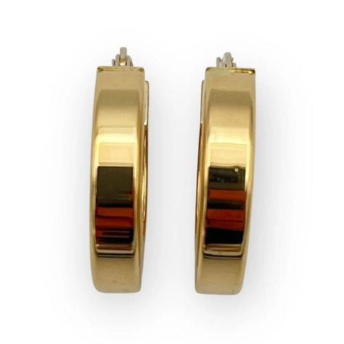 Boucles d'oreilles Créoles - Boucles d’oreilles en or jaune 18K 18 mm 58 Facettes 149060551