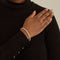 Bracelet Bracelet tennis en or blanc 18 carats et diamants 9,5 ct 58 Facettes