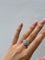 Bague 49 Bague Art déco en or et platine avec diamants 58 Facettes