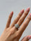 Bague 49 Bague Art déco en or et platine avec diamants 58 Facettes