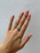 Bague 49 Bague Art déco en or et platine avec diamants 58 Facettes