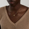 Collier Collier diamant poire 2,52 carats en or jaune 18k Fancy Yellow 58 Facettes